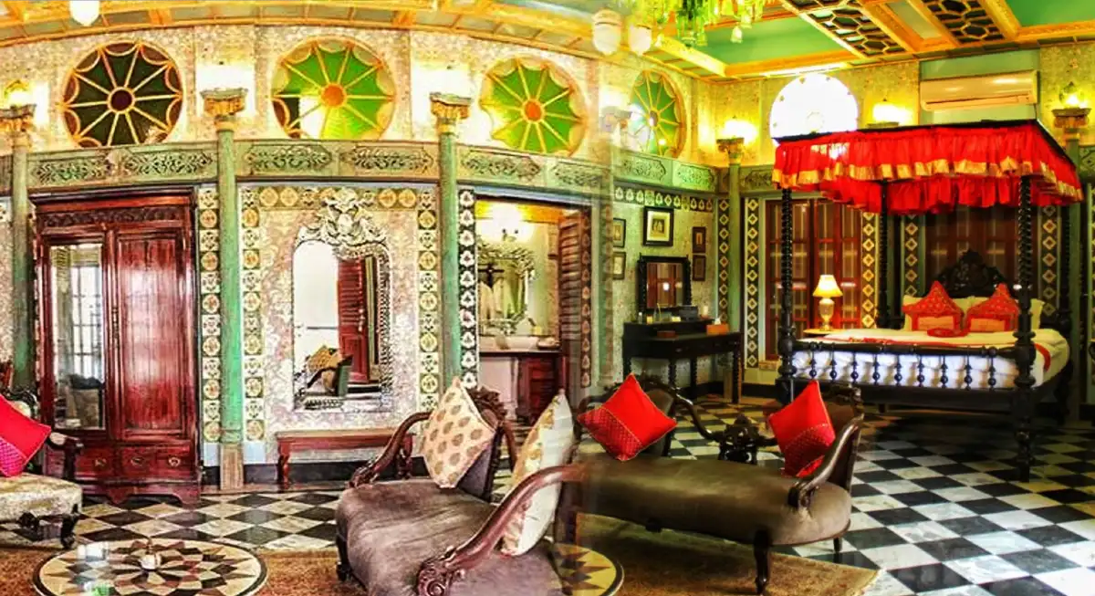 Bari Kothi Heritage Hotel Azimganj Murshidab Interior Rooms