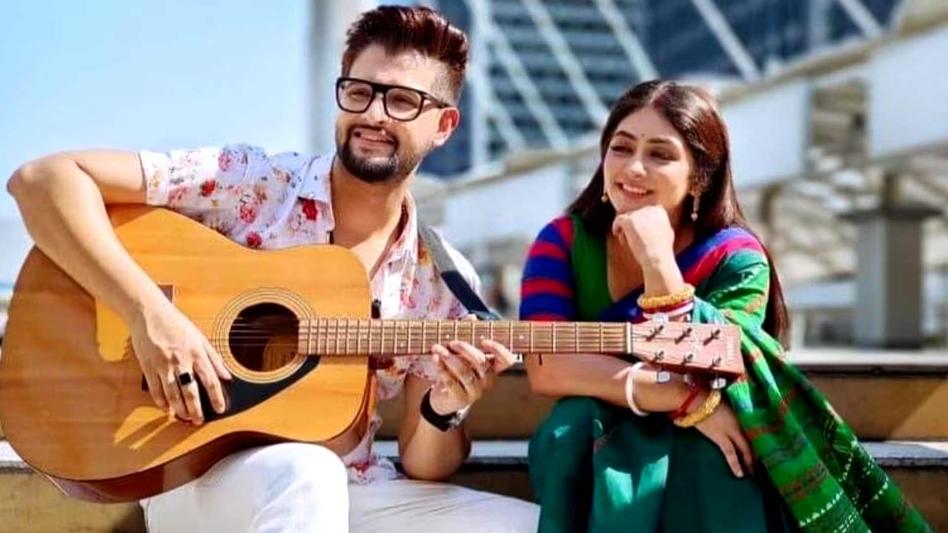 Neel Bhattacharya and Tiyasha roy dance togather video