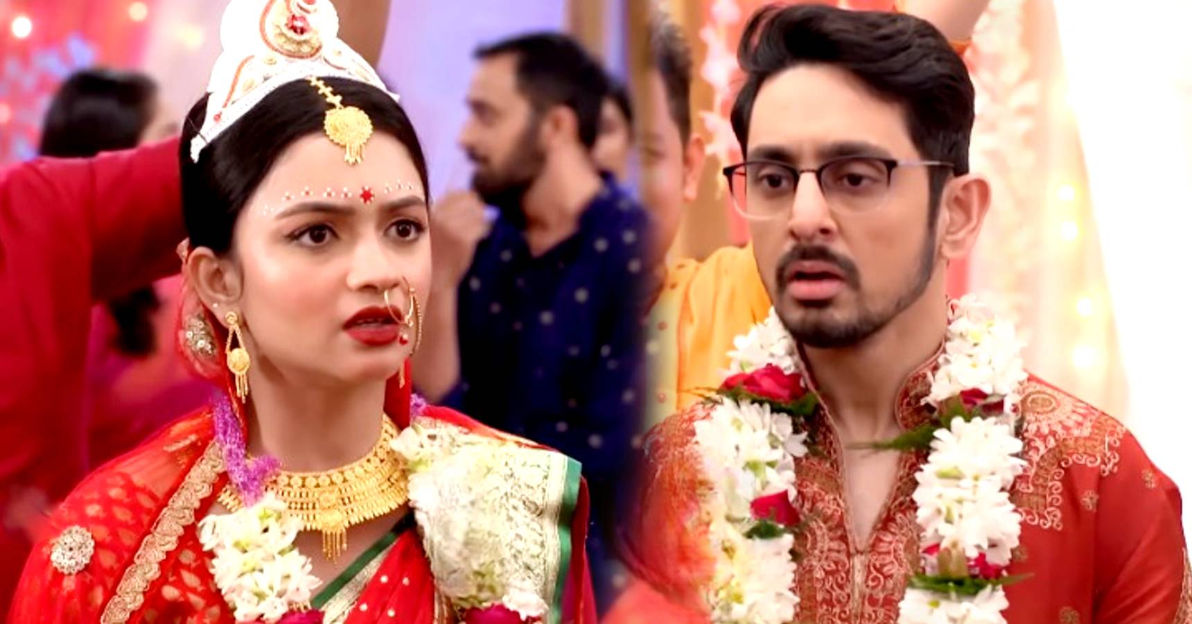 Icche Putul serial Megh gets surprised to see Neel as her groom