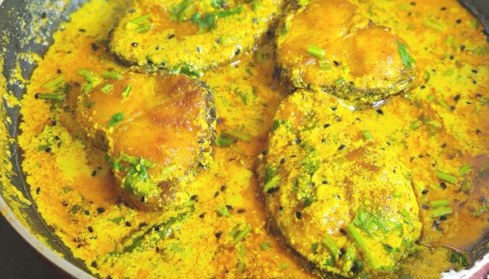 বাঙালি স্টাইলে সর্ষে বাটা দিয়ে মাছের ঝাল, Sorshe Bata diye Macher Jhal Recipe