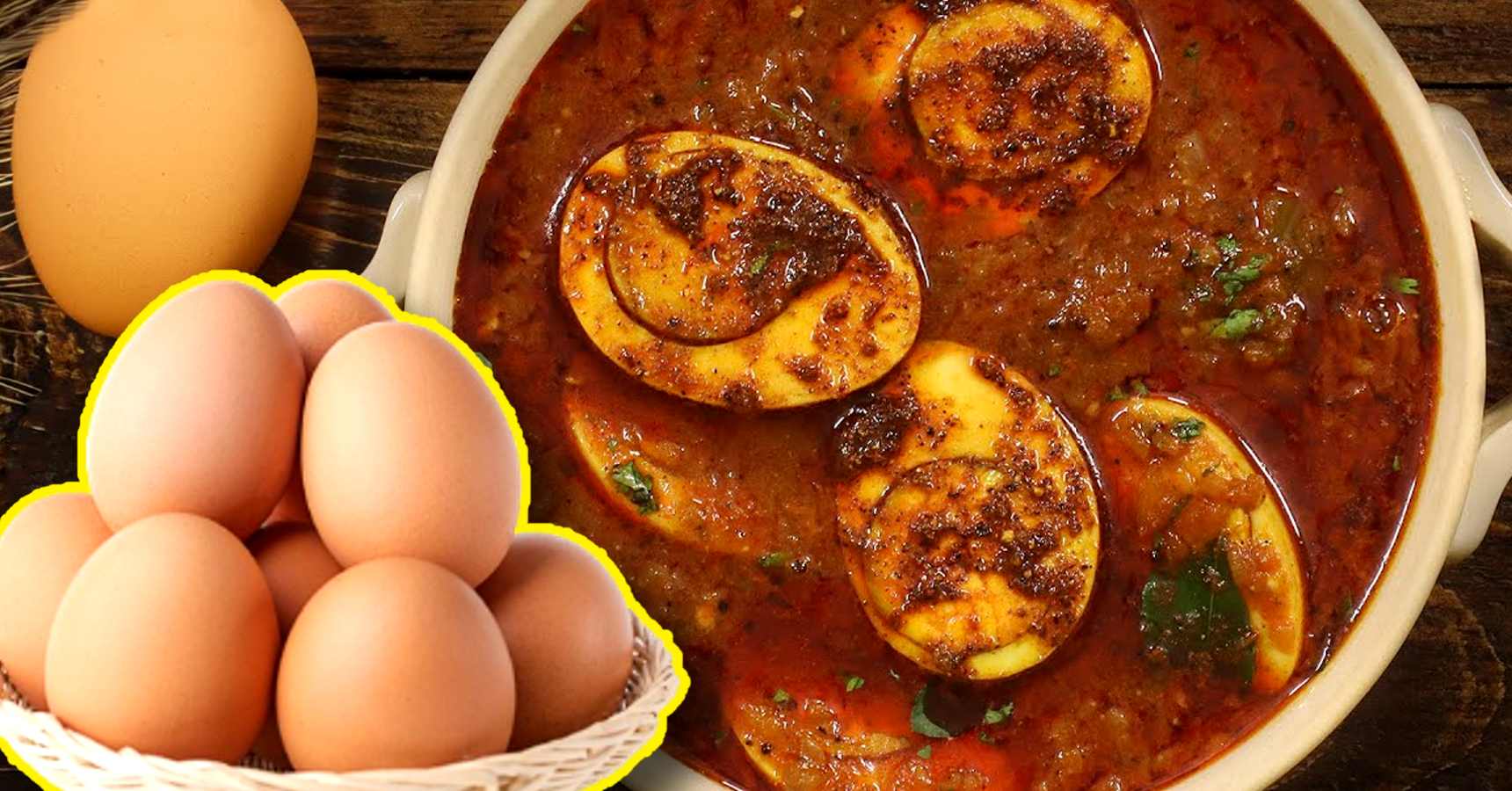 Tasty Roasted Egg Mashala Curry Recipe