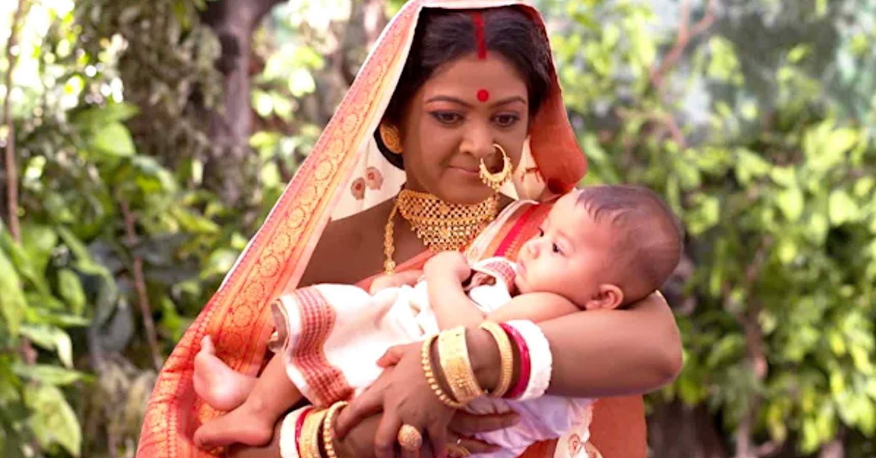 ramprasad serial this actress are only 4 month old