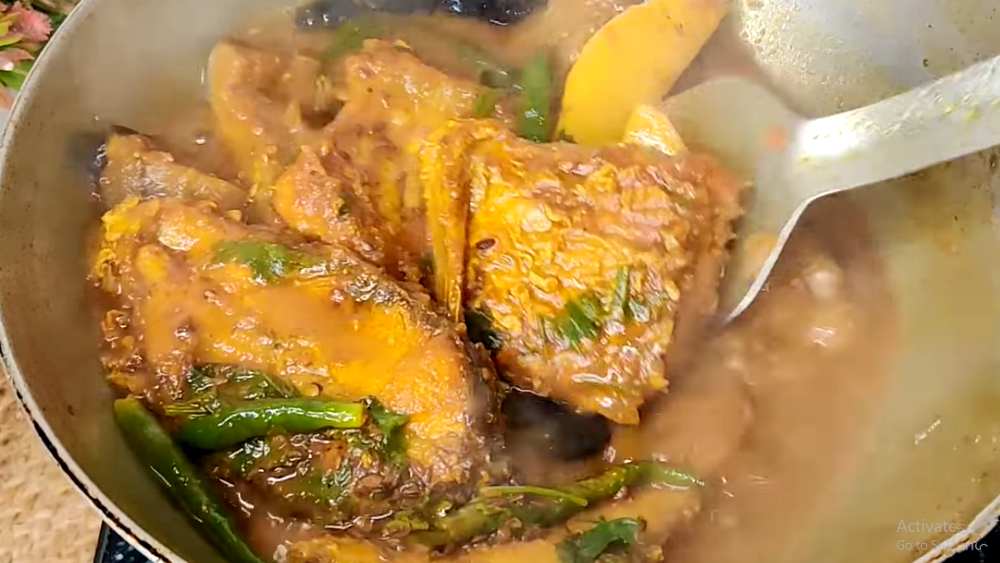 Recipe of katla macher jhol